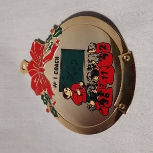 1992 Vintage Gloria Duchin #1 Coach Christmas Hanging Ornament